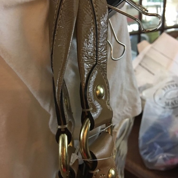 Y2K Coach Signature Cream Mad Large Maggie New Purse Bag Purse - Picture 4 of 8